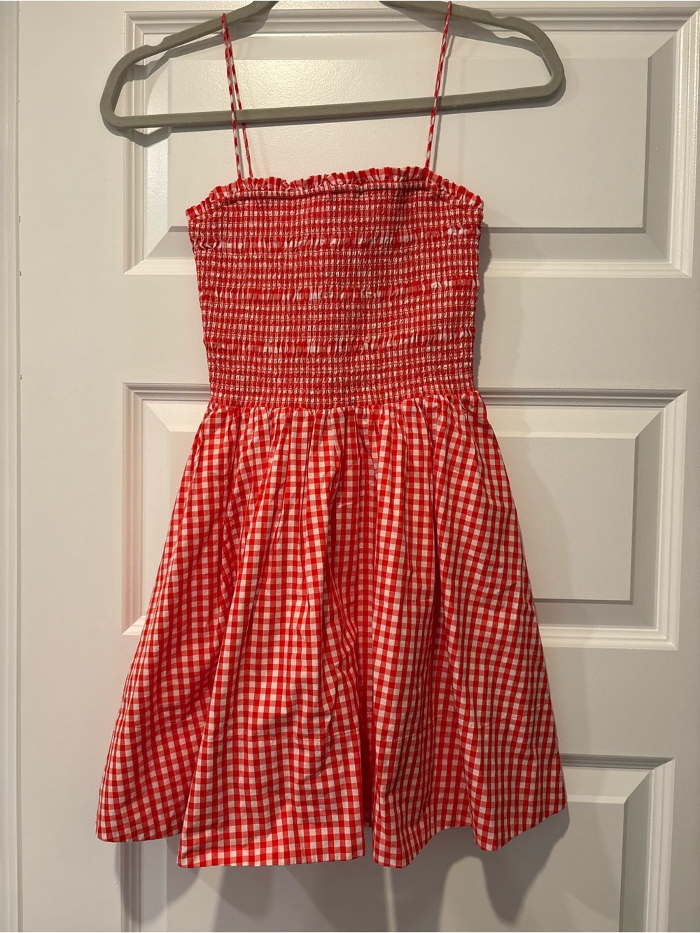 Sunday Best Red Gingham sundress